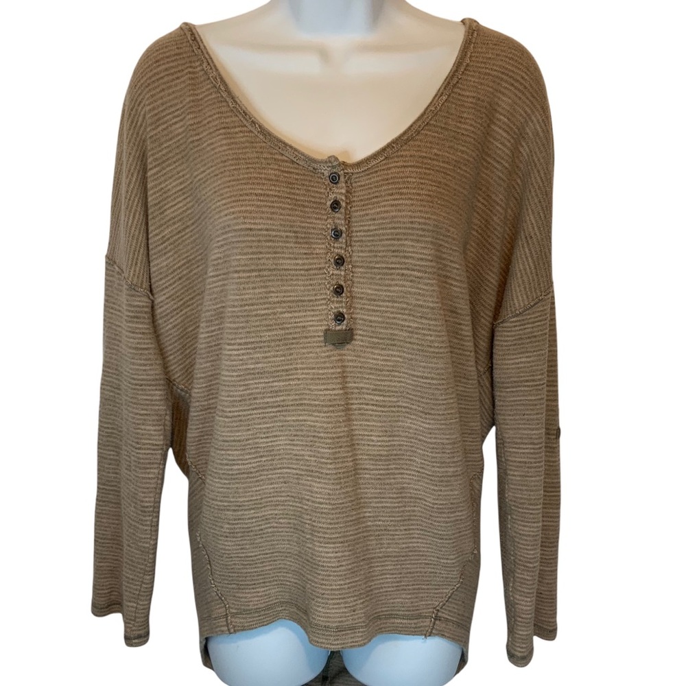 Free People We The Free Distressed Oversized Top